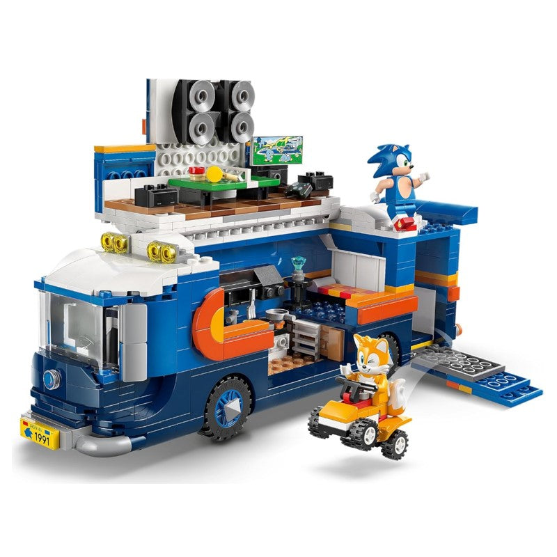 Lego Sonic the Hedgehog Caminhão de Comando Equipe Sonic