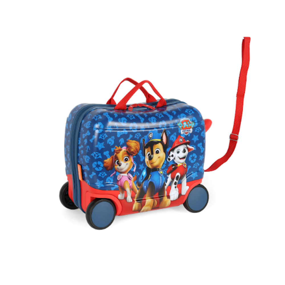 Mala Infantil Patrulha Canina Azul com Rodas - Luxcel