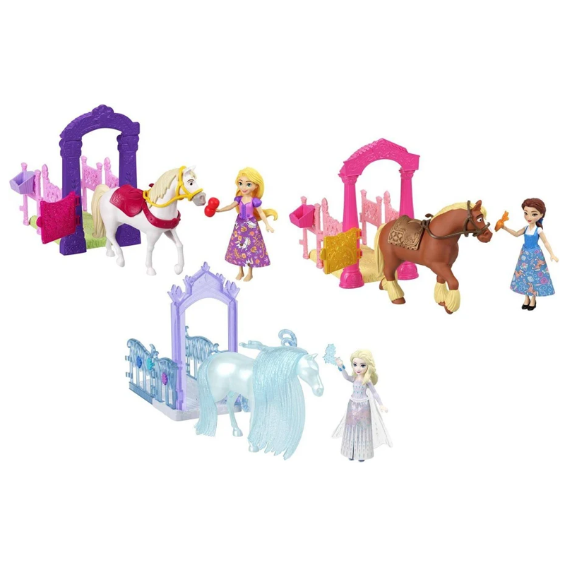 Mini Estabulo Disney Princesas - Mattel