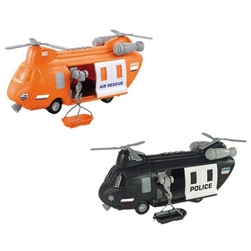 Helicópteros De Resgate 1:16 Com Luz E Som - Brink Center