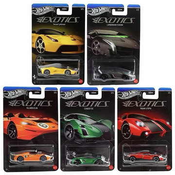 Hot Wheels Silver Series Exotics 1:64 - Mattel