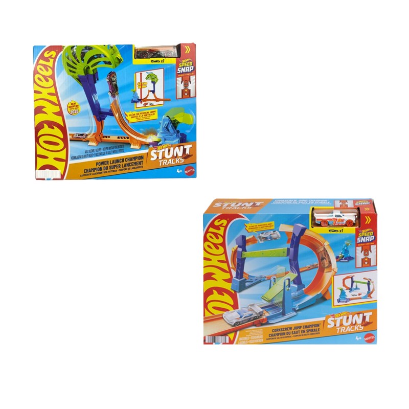 Hot Wheels Pista Stunt Tracks - Mattel