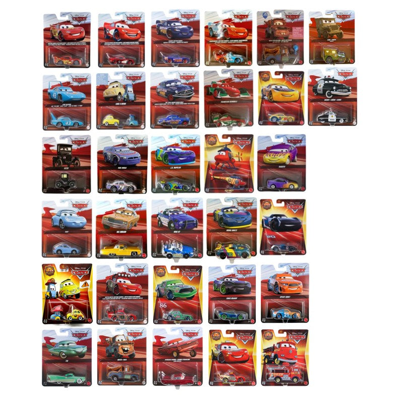 Miniatura Colecionável Filme Carros Disney 1:64 – Mattel