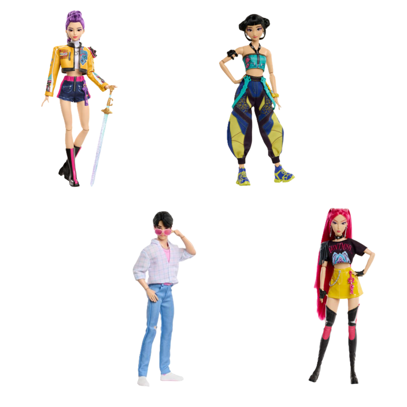 Boneca Guerreiras do Kpop 30Cm com Acessórios - Mattel