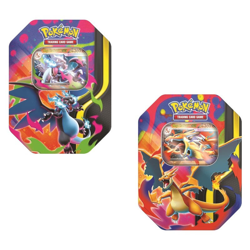 Pokémon TCG Mega Charizard Tin Inglês - Galapagos