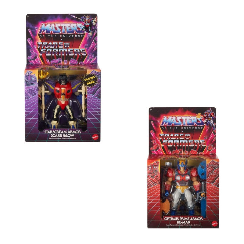 Masters of the Universe x Transformers com Armadura - Mattel