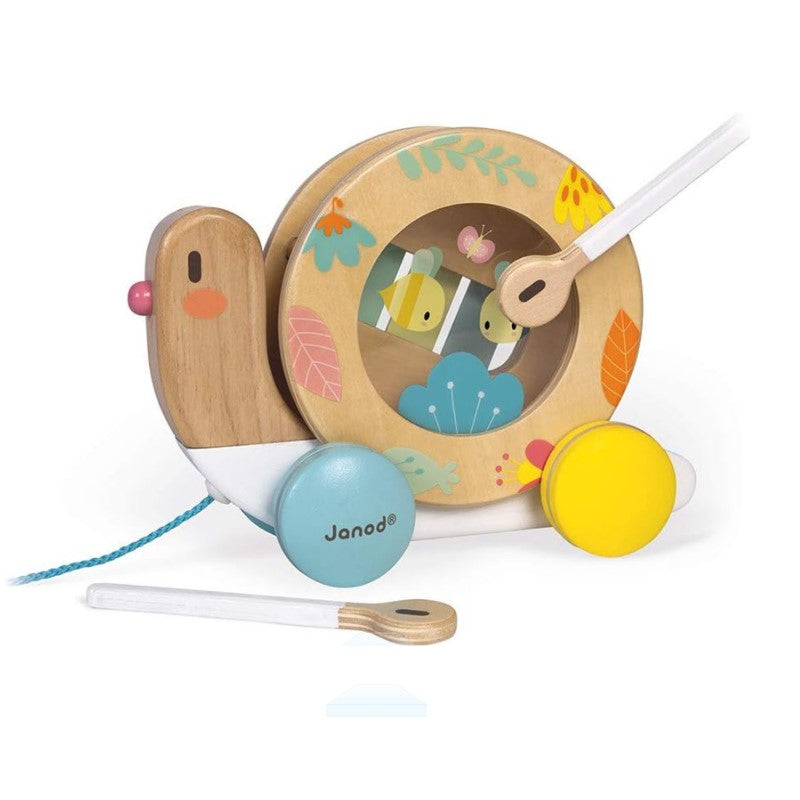 Caracol Musical Montável Para Passear Com Rodinhas - Maped