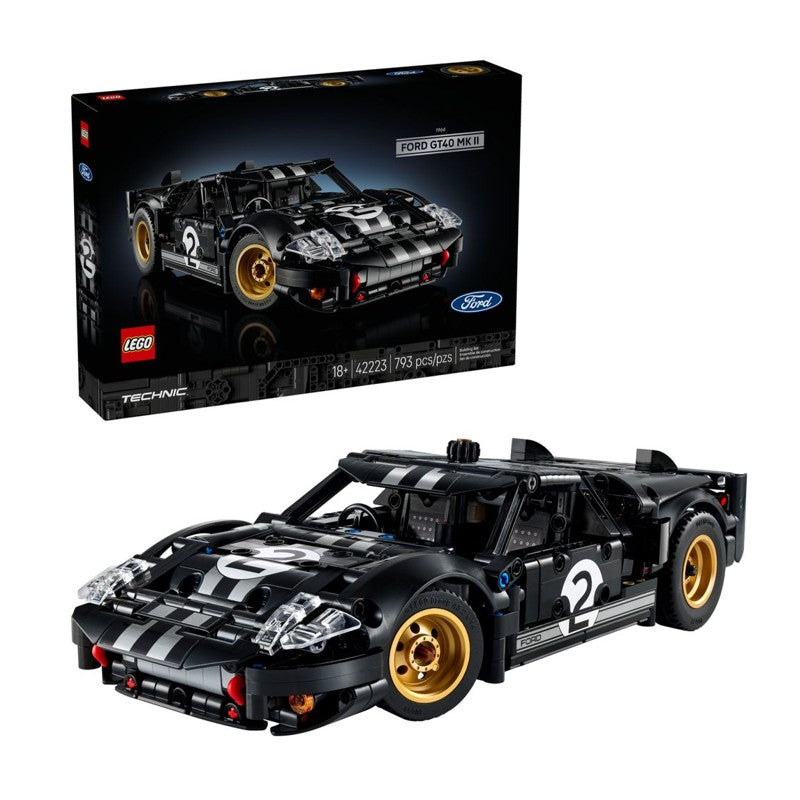 Lego Technic Ford GT40 MKII Corrida de 1966 - 42223