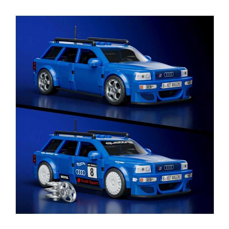 Hot Wheels Construção Speed '94 Audi Avant Rs2 - Mattel