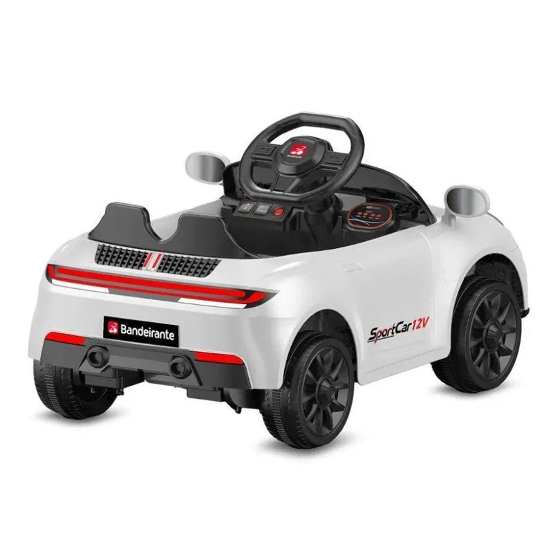Carro Elétrico Infantil Sport Car 12V Com Controle Remoto - Bandeirante