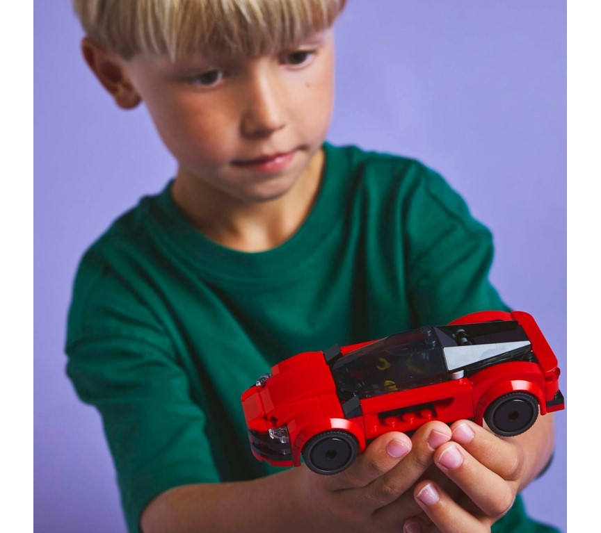 Lego City Carro Esportivo Vermelho 60448