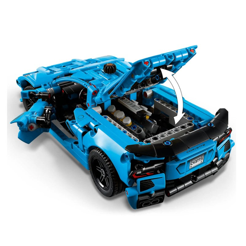 Lego Technic Chevrolet Corvette Stingray Azul - 42217