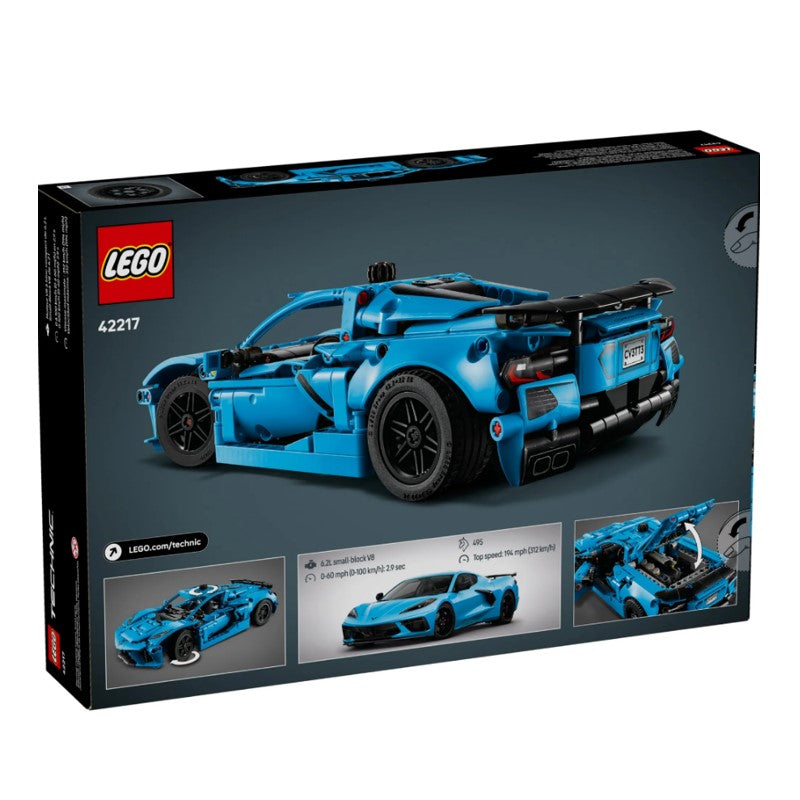 Lego Technic Chevrolet Corvette Stingray Azul - 42217