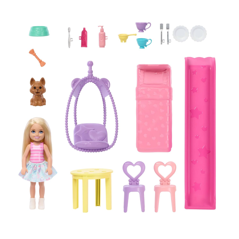 Barbie Chelsea Casa de Bonecas Transformável - Mattel