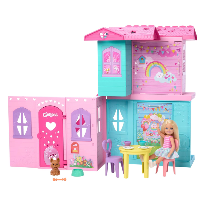 Barbie Chelsea Casa de Bonecas Transformável - Mattel