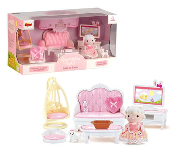 Casinha Feliz Conjunto Sala de Estar - Zoop Toys ZP01058