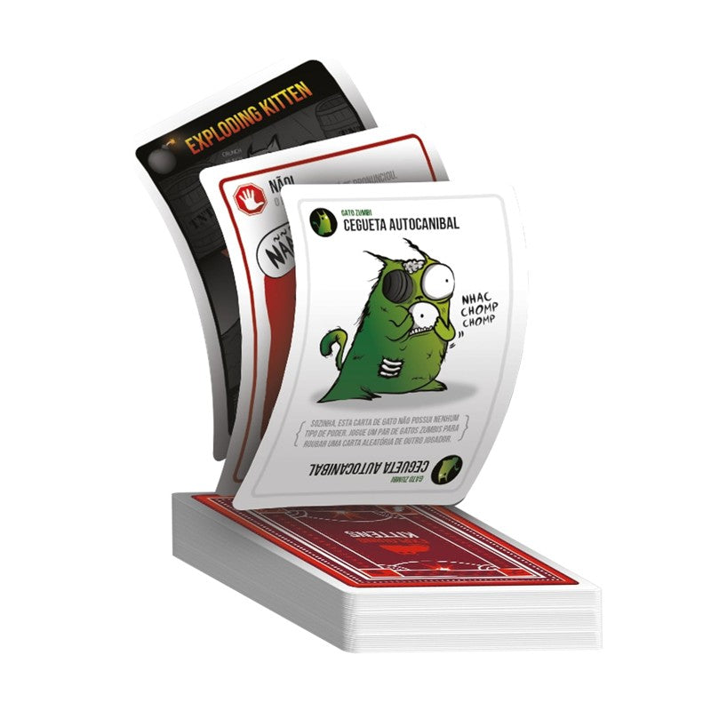 Jogo de Cartas Exploding Kittens Proibidão - Galapagos