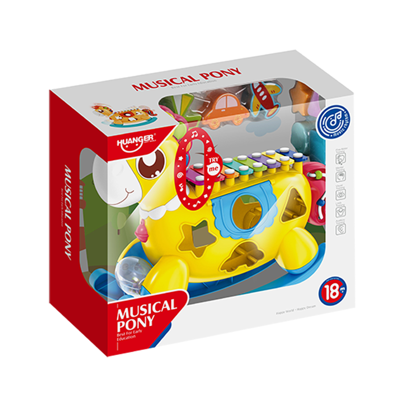 Brinquedo Musical Cavalinho com Luz e Som - Shiny Toys