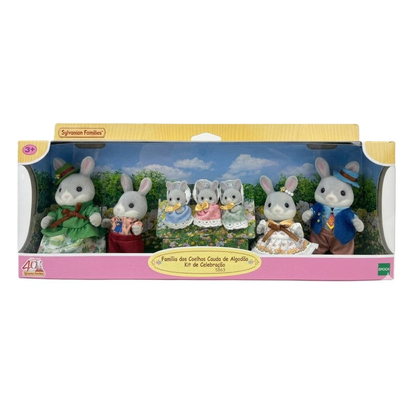 Família dos Coelhos Cauda de Algodão Kit de Celebração – Epoch