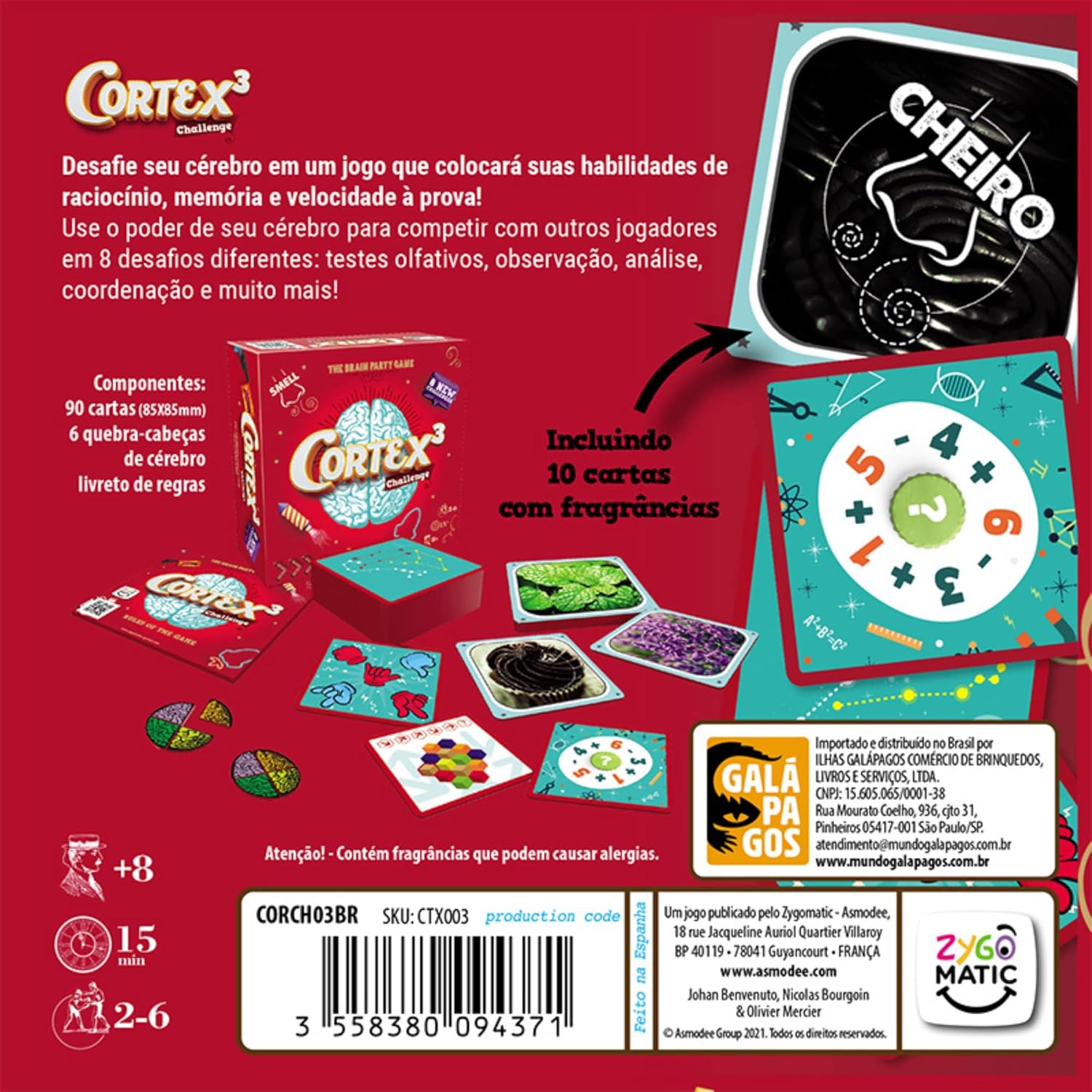 Jogo Cortex Challenge 3 - Galápagos