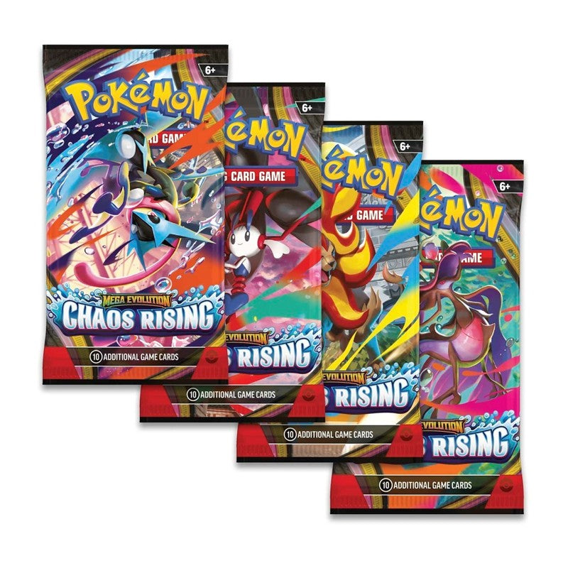 Pokémon TCG Mega Evolution Chaos Rising Inglês - Galápagos