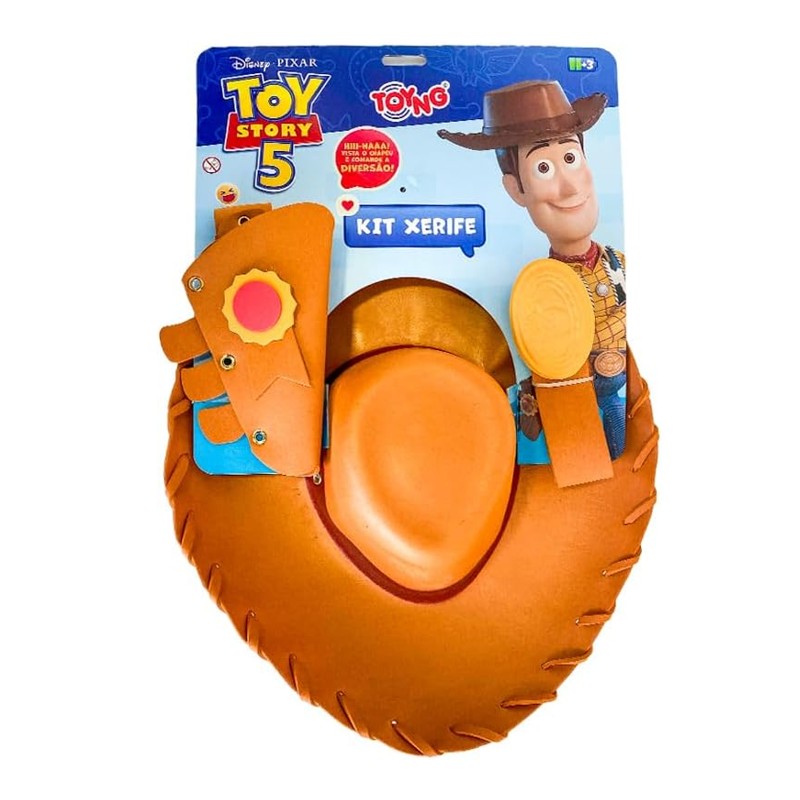 Kit Xerife Woody Toy Story 5 - Toyng
