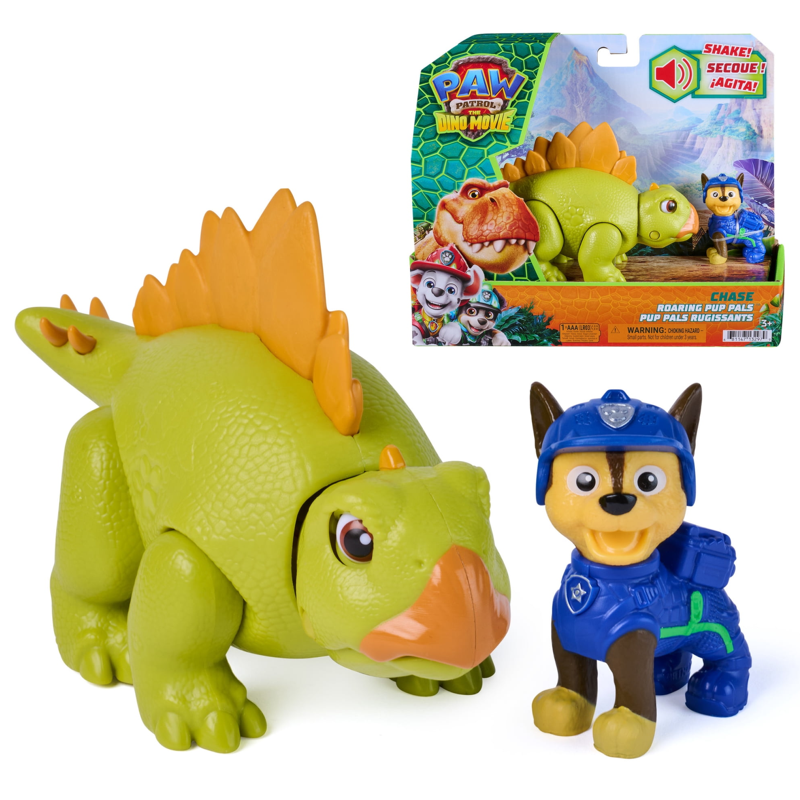 Boneco Patrulha Canina Dino Movie com Dinossauro - Sunny
