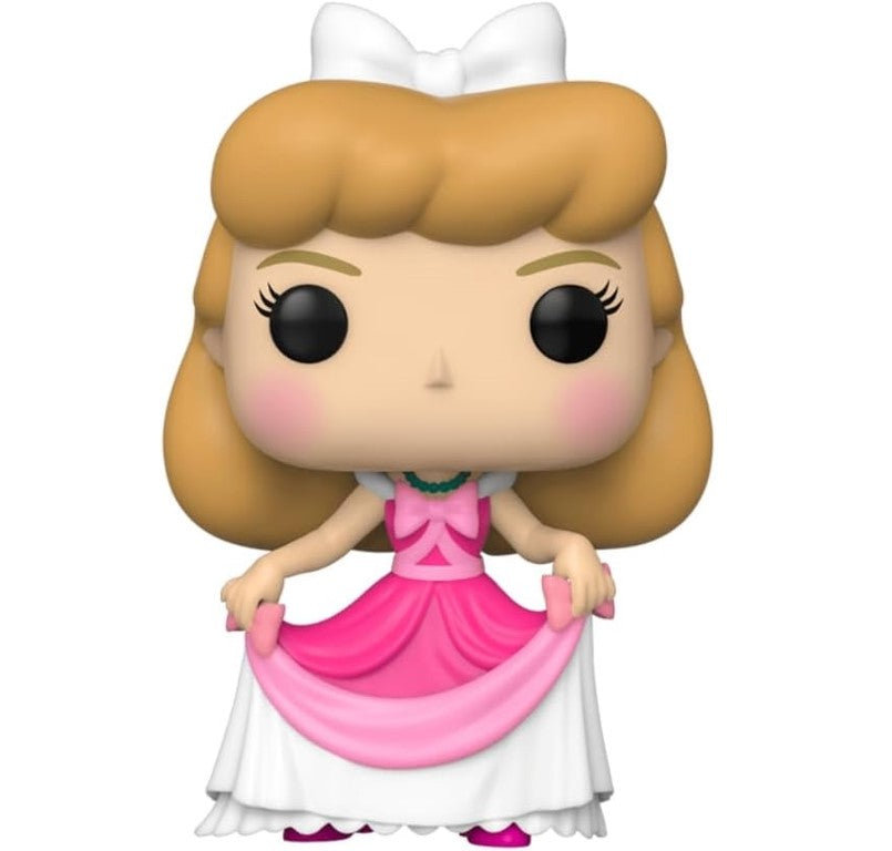 Boneco Funko Pop! Disney - Cinderela de Vestido Rosa