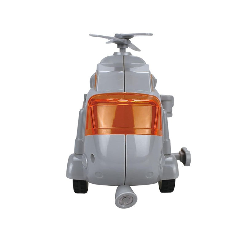 Helicóptero de Resgate Cinza com Fricção Luz e Som - Brink Center