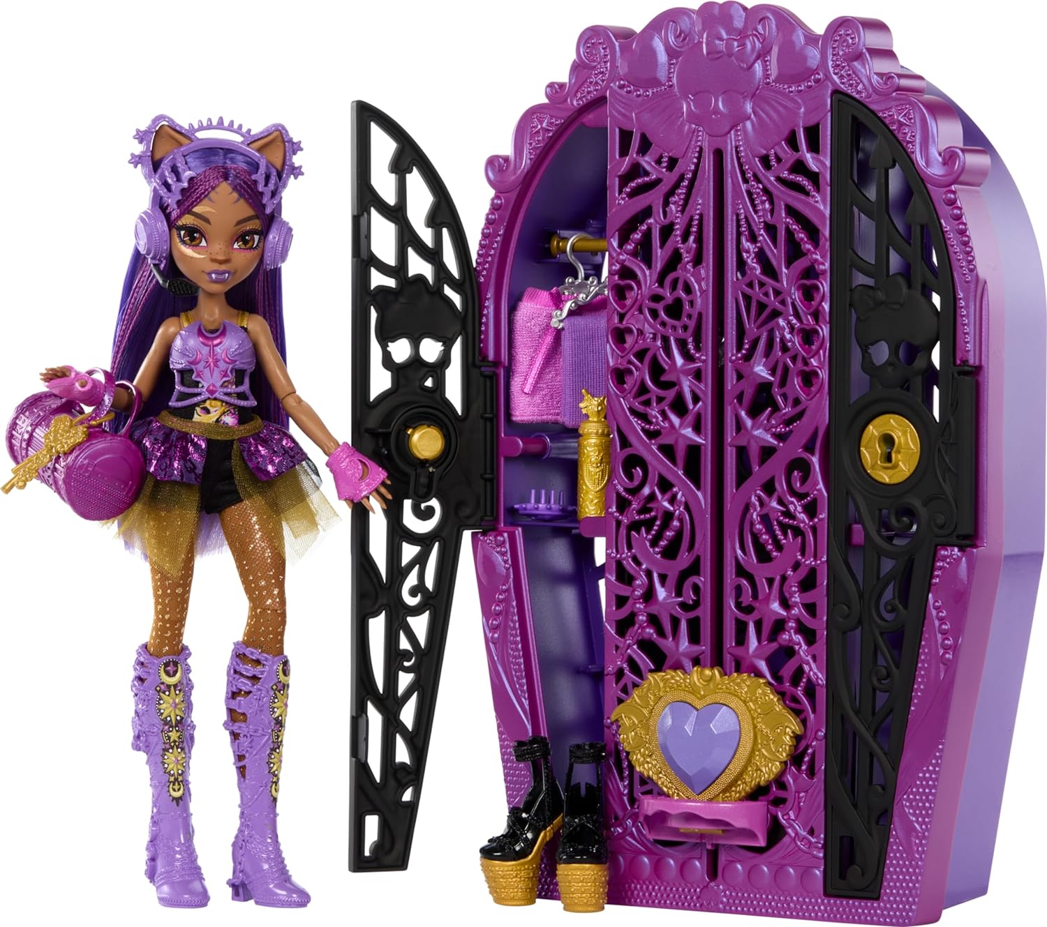 Boneca Monster High Clawdeen Skulltimate Secrets - Mattel Hxh84