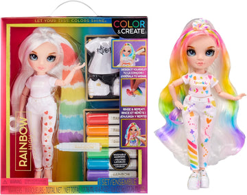 Boneca Rainbow High Color & Create Olhos Azuis