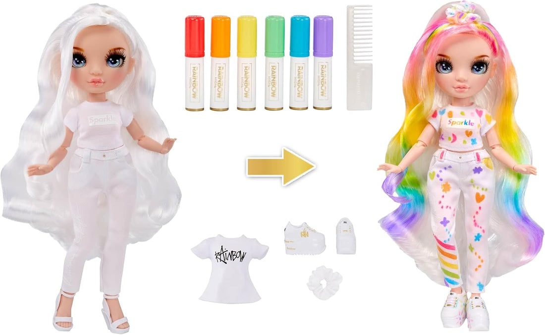 Boneca Rainbow High Color & Create Olhos Azuis
