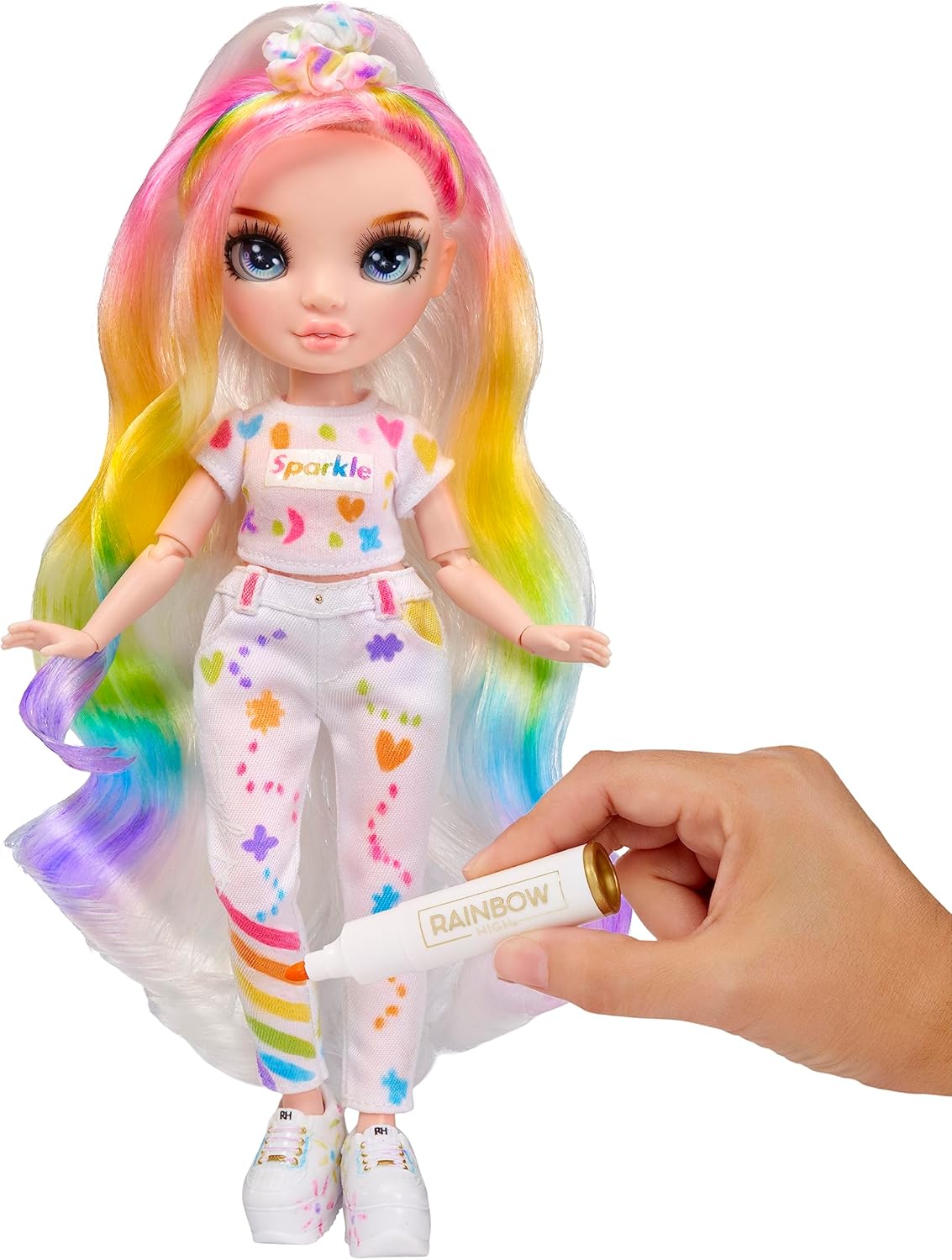 Boneca Rainbow High Color & Create Olhos Azuis