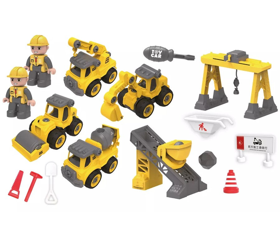 Kit Mega Construção Infantil Monta e Desmonta - Zoop Toys