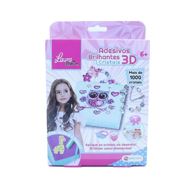 Kit Adesivos Brilhantes para Decoração - Shiny Toys