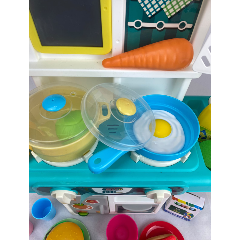 Conjunto Cozinha Infantil 50 Peças com Luz e Som - Brink Center
