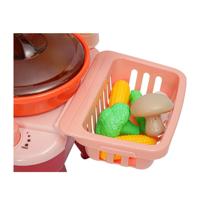 Mini Cozinha Divertida 34 Peças Casa Encantada Vermelho - Zippy