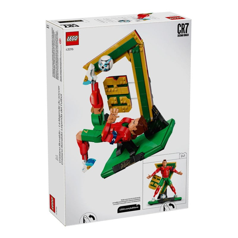 Lego Editions Lenda do Futebol Cristiano Ronaldo - 43016