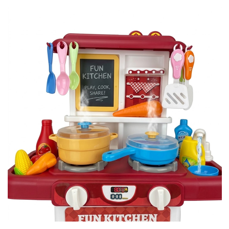 Conjunto Cozinha Infantil 50 Peças com Luz e Som - Brink Center
