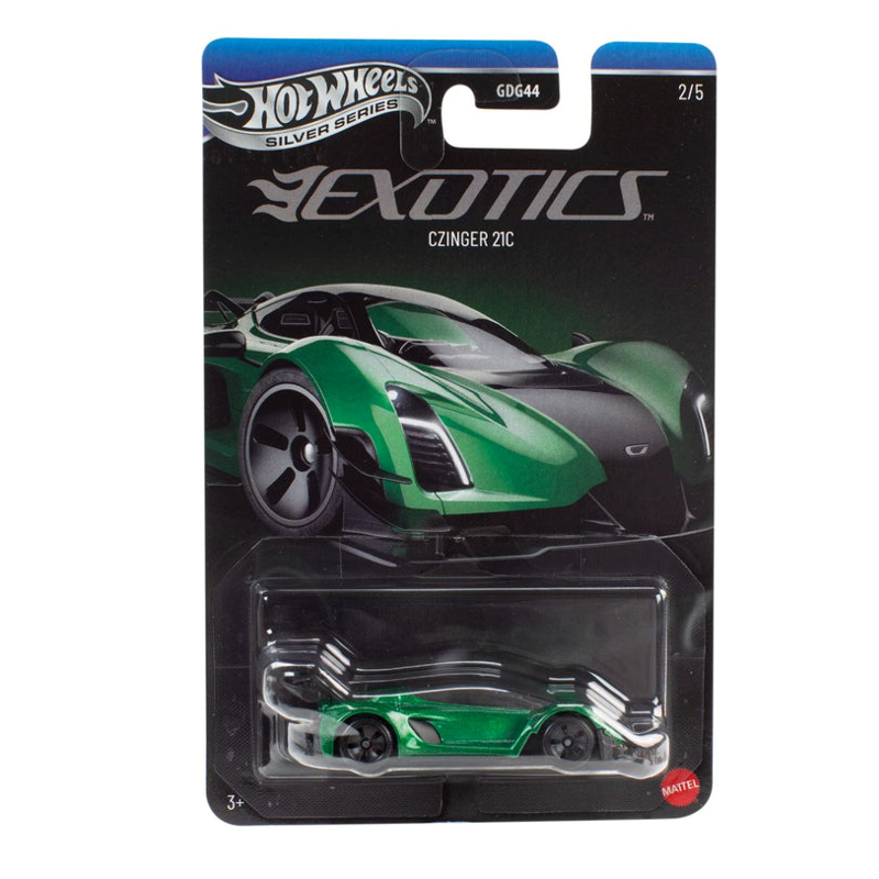 Hot Wheels Silver Series Exotics 1:64 - Mattel