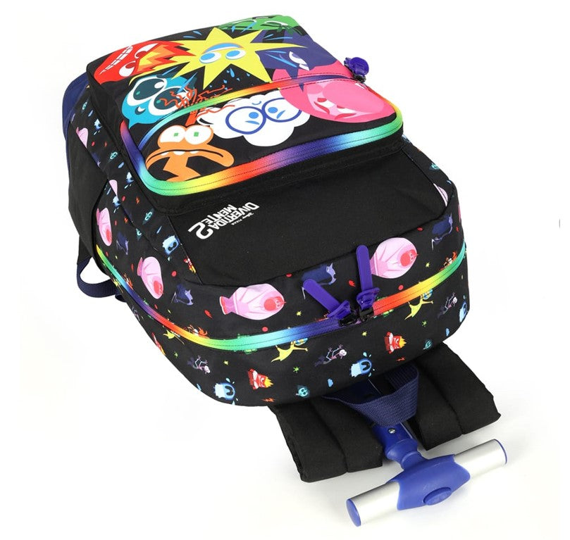 Mochila de Rodinhas Infantil Disney Divertidamente