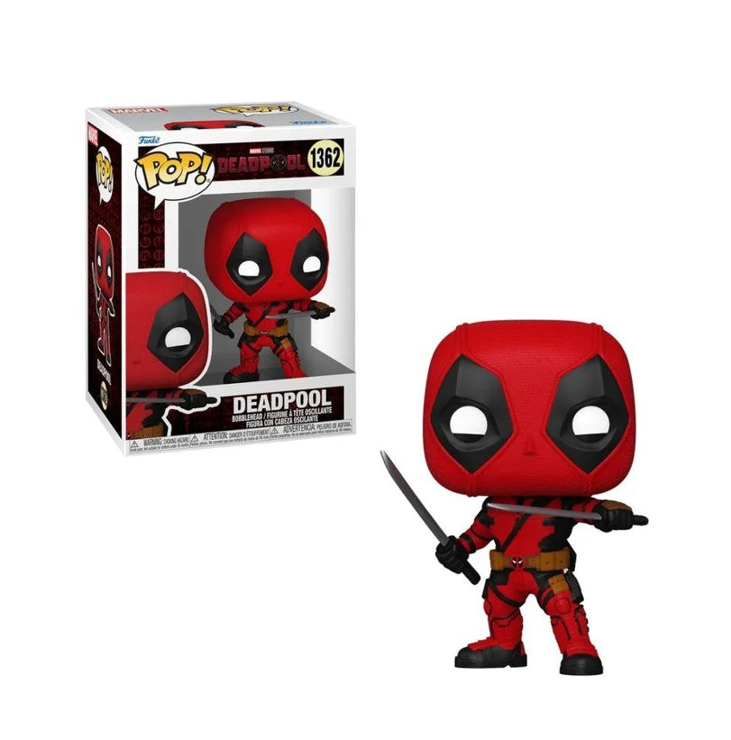 Boneco Funko Pop Marvel Deadpool E Wolverine - Deadpool