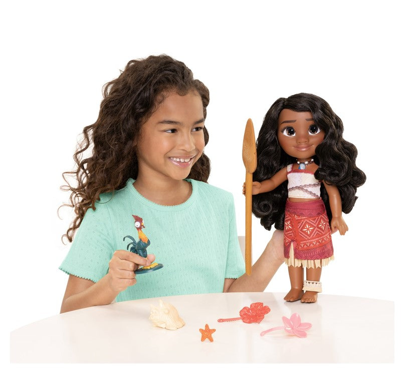 Figura Deluxe Disney Moana 2 Com Acessórios e Som - Sunny