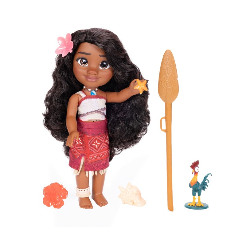 Figura Deluxe Disney Moana 2 Com Acessórios e Som - Sunny