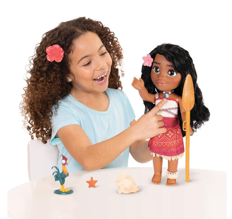 Figura Deluxe Disney Moana 2 Com Acessórios e Som - Sunny