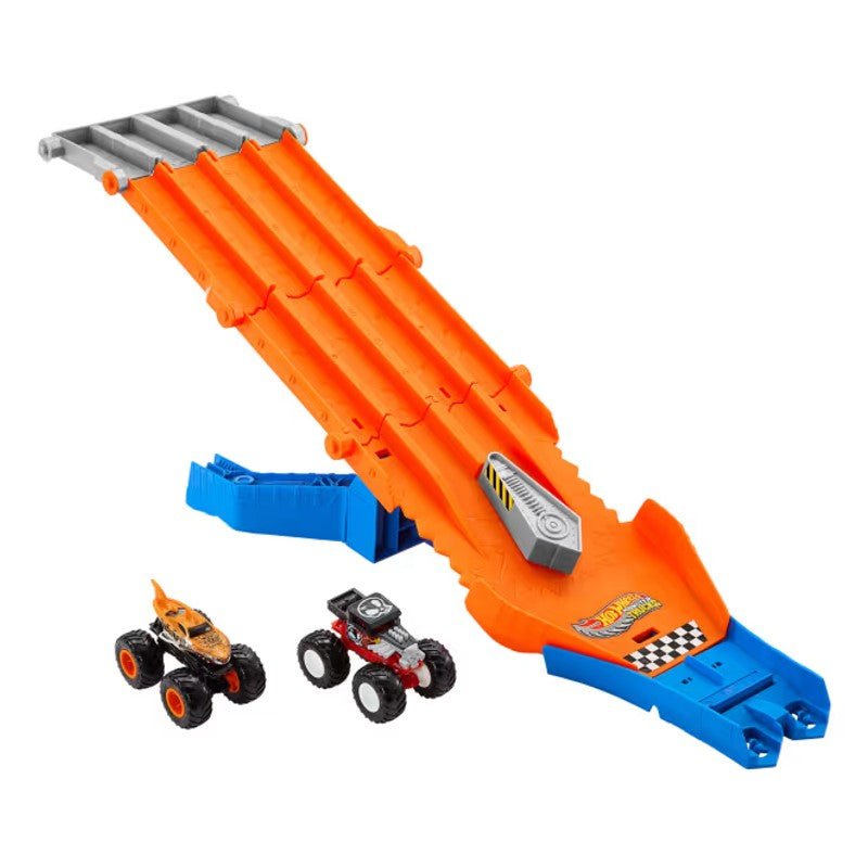 Hot Wheels Monster Trucks Pista Corrida da Destruição - Mattel