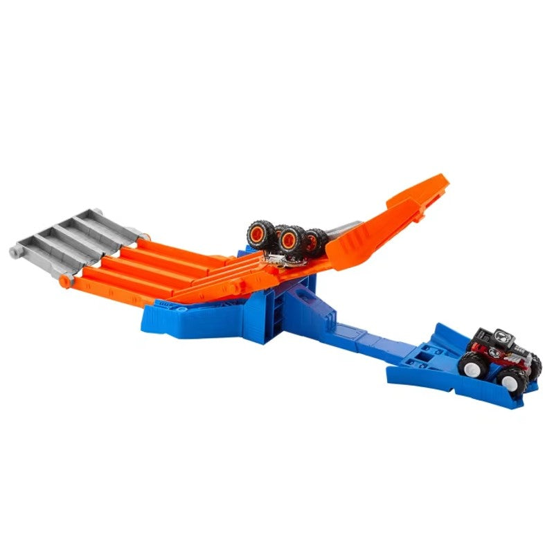 Hot Wheels Monster Trucks Pista Corrida da Destruição - Mattel