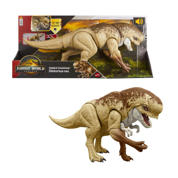 Jurassic World Rebirth Dinossauro Vilão com Som - Mattel
