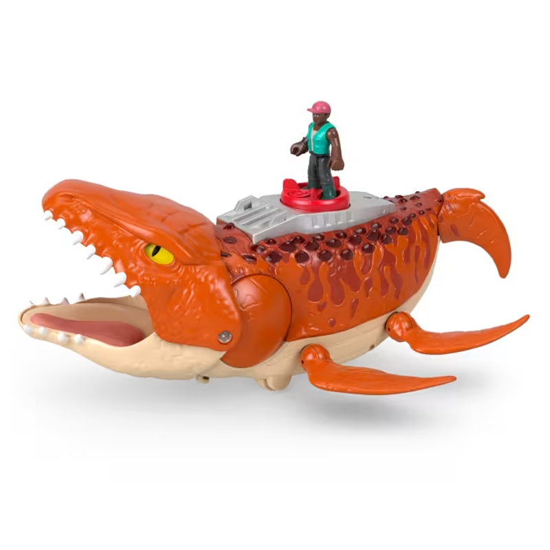 Imaginext Jurassic World Mosasaurus Caça e Morde - Mattel