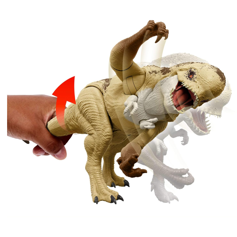 Jurassic World Rebirth Dinossauro Vilão com Som - Mattel